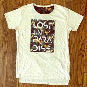 Men’s screen printed t-shirt.